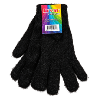 Manusi unisex, pufoase negri